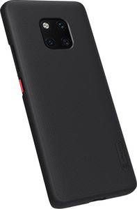 Nillkin Etui Super Frosted Shield + podstawka Mate 20 Pro czarne 3