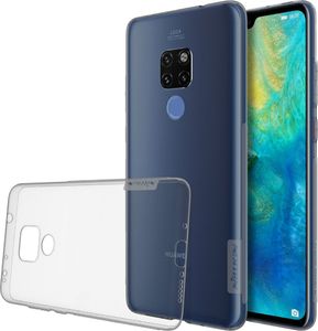 Nillkin Nature żelowe etui pokrowiec ultra slim Huawei Mate 20 szary uniwersalny 9