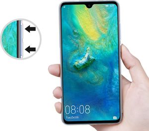 Nillkin Nature żelowe etui pokrowiec ultra slim Huawei Mate 20 przezroczysty uniwersalny 5
