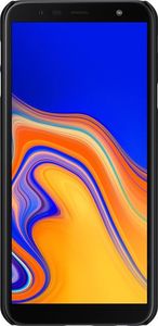 Nillkin Super Frosted Shield wzmocnione etui pokrowiec + podstawka Samsung Galaxy J4 Plus 2018 J415 czarny uniwersalny 2