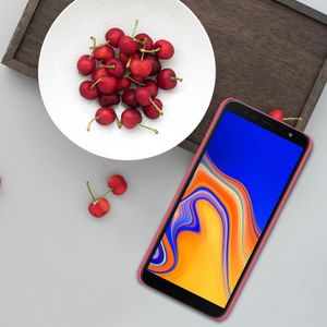 Nillkin Etui Super Frosted Shield + podstawka Galaxy J4 Plus 2018 czerwone 15