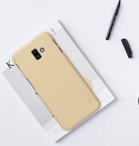 Nillkin Etui Super Frosted Shield + podstawka Galaxy J6 Plus 2018 czerwone 14