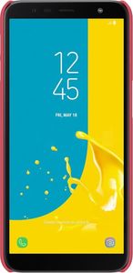 Nillkin Etui Super Frosted Shield + podstawka Galaxy J6 Plus 2018 czerwone 3