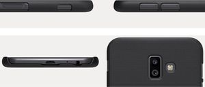 Nillkin Etui Super Frosted Shield + podstawka Galaxy J6 Plus 2018 czerwone 10