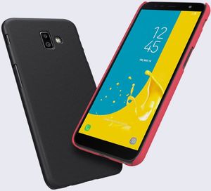 Nillkin Etui Super Frosted Shield + podstawka Galaxy J6 Plus 2018 czarne 4