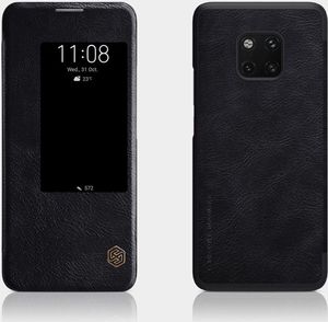 Nillkin Qin skórzana kabura etui Huawei Mate 20 Pro czarny uniwersalny 14