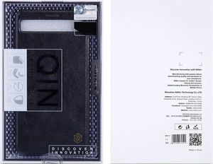 Nillkin Qin skórzana kabura etui Huawei Mate 20 Pro czarny uniwersalny 18