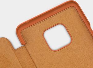 Nillkin Qin skórzana kabura etui Huawei Mate 20 Pro czarny uniwersalny 9