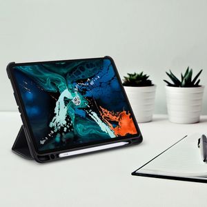 Ringke Ringke Smart Case etui na tablet Smart Sleep z podstawką iPad Pro 12.9 2018 czarny uniwersalny 6