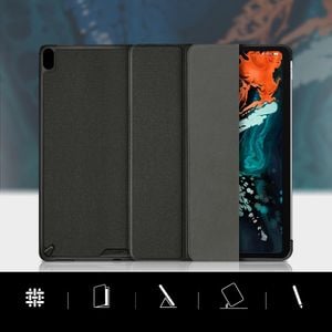 Ringke Ringke Smart Case etui na tablet Smart Sleep z podstawką iPad Pro 12.9 2018 czarny uniwersalny 8