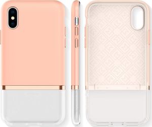 Spigen Etui La manon jupe do Apple iPhone XS Max różowe 4