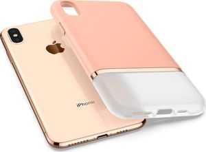 Spigen Etui La manon jupe do Apple iPhone XS Max różowe 6