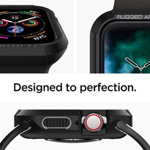 Spigen RUGGED ARMOR APPLE WATCH 4 (40MM) BLACK uniwersalny 2