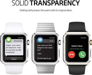 Spigen Etui Liquid Crystal przezroczyste Apple Watch 4 (40mm) 6