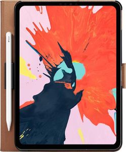 Etui na tablet Spigen Stand Folio brązowe iPad Pro 12.9 2018 3