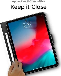 Etui na tablet Spigen Stand Folio czarne iPad Pro 12.9 2018 2