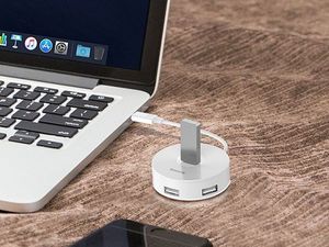 HUB USB Baseus 1x microUSB  + 4x USB-A 3.0 (SB4807) 12