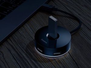 HUB USB Baseus 1x microUSB  + 4x USB-A 3.0 (SB4807) 2