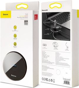 HUB USB Baseus 1x microUSB  + 4x USB-A 3.0 (SB4807) 3