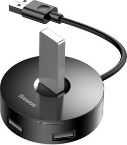HUB USB Baseus 1x microUSB  + 4x USB-A 3.0 (SB4807) 8