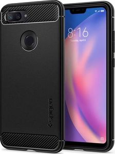 Spigen Nakładka Rugged armor do Xiaomi Mi 8 Lite czarna 1