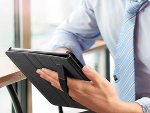 Etui na tablet Spigen Etui Spigen Stand Folio do Apple iPad Pro 12.9 2018 Black uniwersalny 13