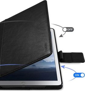 Etui na tablet Spigen Etui Spigen Stand Folio do Apple iPad Pro 12.9 2018 Black uniwersalny 10