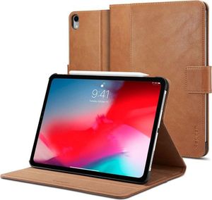 Etui na tablet Spigen Etui Spigen Stand Folio do Apple iPad Pro 12.9 2018 Brown uniwersalny 1