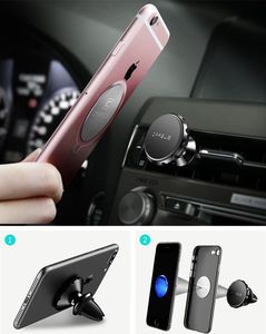 Cafele Uchwyt magnetyczny cafele samochodowy na kratkę srebrny uniwersalny 8