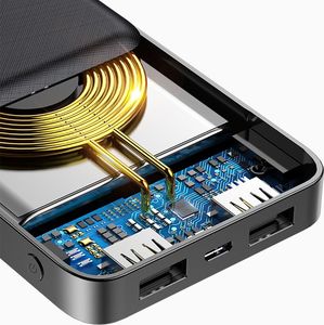 Powerbank Baseus M36 Wireless Charger 10000 mAh Biały  (PPALL-M3602) 8