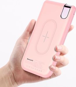 Powerbank Baseus Thin 10000 mAh Różowy 7