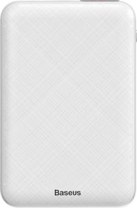 Powerbank Baseus Baseus Mini S Digital Display kompaktowy power bank 10000 mAh USB + USB-C + Lightning biały (PPALL-XF02) uniwersalny 2