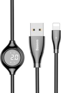 Kabel USB Baseus USB-A - Lightning 1.2 m Czarny (BRA006977) 1