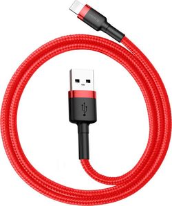 Kabel USB Baseus USB-A - Lightning 0.5 m Czerwony (058882) 5