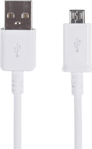 Kabel USB Hurtel Kabel micro USB 2m biały uniwersalny 1