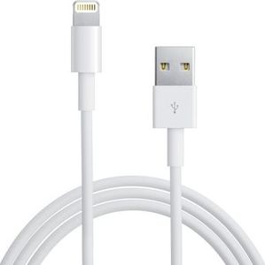 Kabel USB Hurtel USB-A - Lightning 1 m Biały (12385) 1