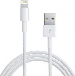 Kabel USB Hurtel USB A - Lighting 2m biały 1