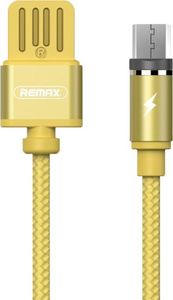 Kabel USB Remax USB-A - microUSB 1 m Złoty (1573-74475_20180627155740) 1