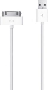 Kabel USB Hurtel USB-A - Apple 30-Pin 1 m Biały (12387) 1