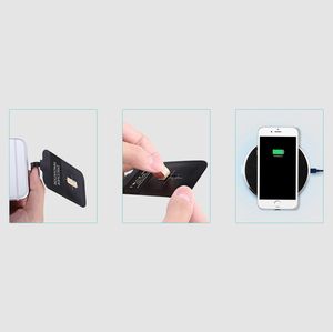 Nillkin Magic Tags odbiornik QI wkładka indukcyjna ze złączem micro USB czarny 10