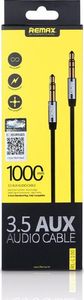 Kabel Remax Jack 3.5mm - Jack 3.5mm 1m czarny (AKC005231) 8