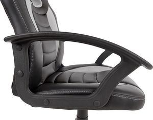 Krzesło biurowe Imaggio Fotel biurowy GT SPORT czarno - szary universal 7