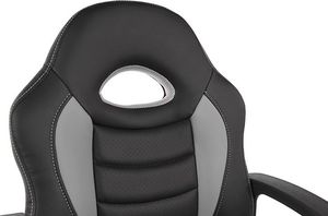 Krzesło biurowe Imaggio Fotel biurowy GT SPORT czarno - szary universal 10