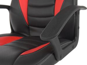Krzesło biurowe Imaggio Fotel biurowy GT SPORT czarno - czerwony universal 8