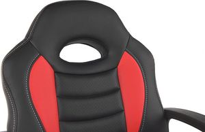 Krzesło biurowe Imaggio Fotel biurowy GT SPORT czarno - czerwony universal 10