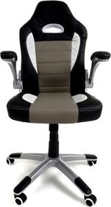 Krzesło biurowe Imaggio Fotel biurowy RACER SPORT czarno - szary + gratis ! universal 2