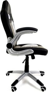 Krzesło biurowe Imaggio Fotel biurowy RACER SPORT czarno - szary + gratis ! universal 3