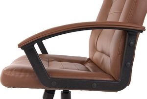 Krzesło biurowe Imaggio Fotel biurowy GIOVANI brązowy+ gratis ! universal 6
