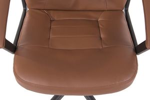 Krzesło biurowe Imaggio Fotel biurowy GIOVANI brązowy+ gratis ! universal 8