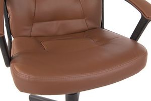 Krzesło biurowe Imaggio Fotel biurowy GIOVANI brązowy+ gratis ! universal 9